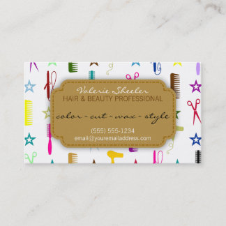 De Rendez-vous Carte Chic Hues Multicolor Coiffure Beauté Rendez-