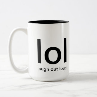 de rire tasse bruyante
