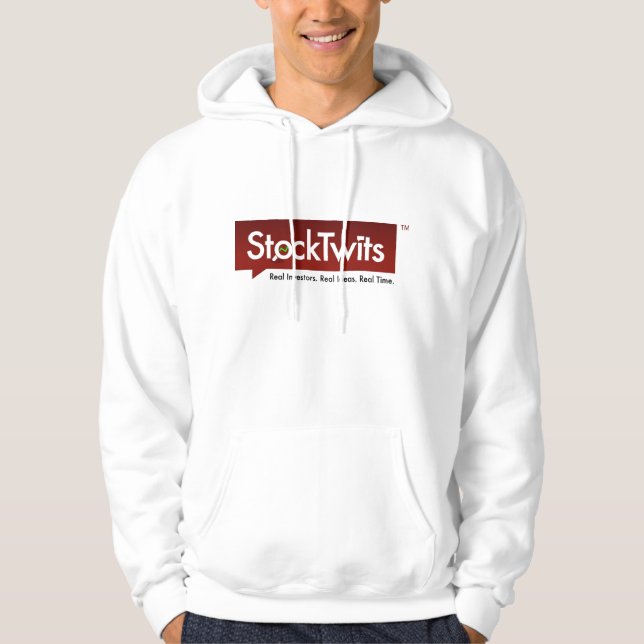 De "roche sweat - shirt à capuche de StockTwits" (Devant)