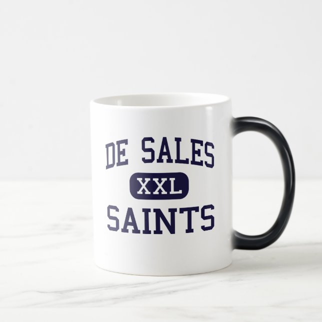 De Sales - Heilige - Highschool - Genf New York Verwandlungstasse (Rechts)