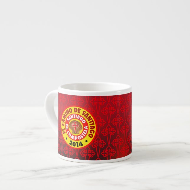 De Santiago 2014 EL-Camino Espressotasse (Vorderseite Links)