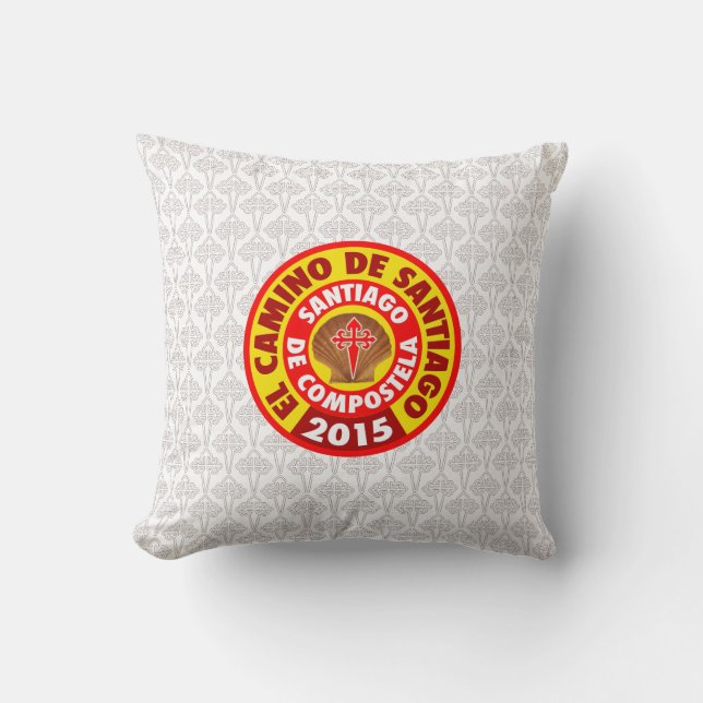 De Santiago 2015 EL-Camino Kissen (Vorderseite)