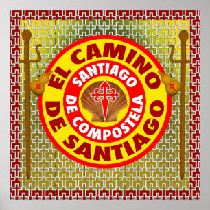 De Santiago EL-Camino Poster