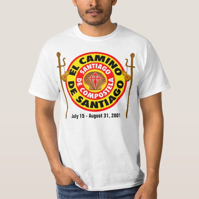 De Santiago EL-Camino T-Shirt (Vorderseite)