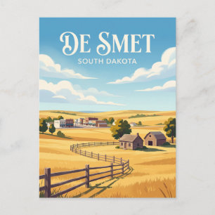 De Smet, South Dakota Postkarte