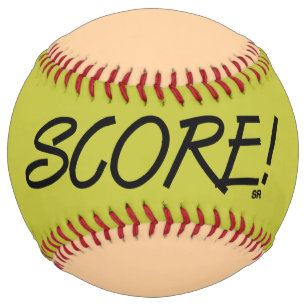 De Softball Partitionner or et balle molle tressée