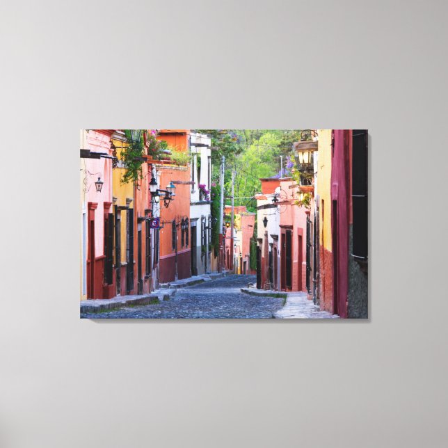 De Sollano Street, San Miguel De Allende Leinwanddruck (Vorderseite)