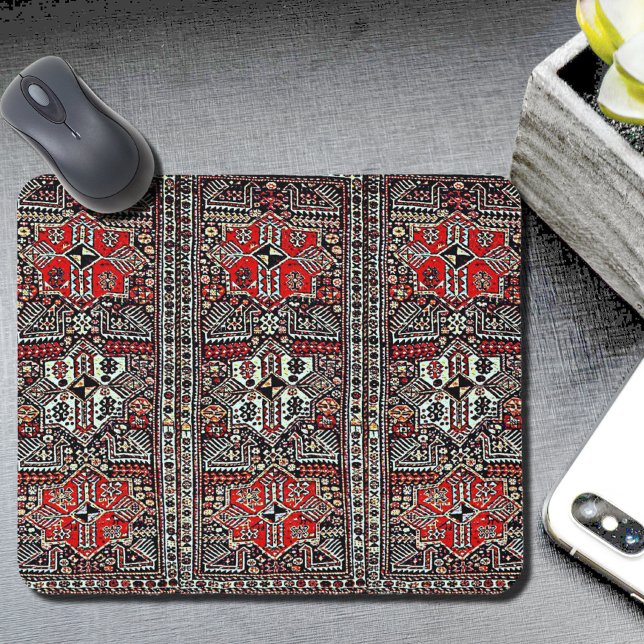 De Souris Aspect tapis oriental - rouge blanc noir (Créateur téléchargé)