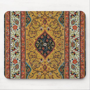 De Souris Tapis Élegant Tapisserie Perse Antique Riche