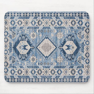 De Souris Tapis Kilim Oriental Antique Bleu