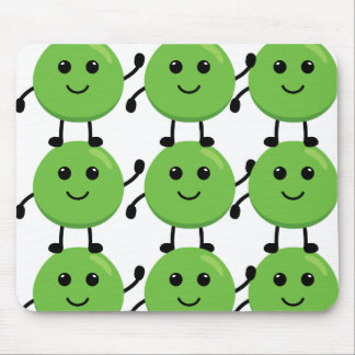 De Souris Tapis motif petits pois souriants – Décoration fun