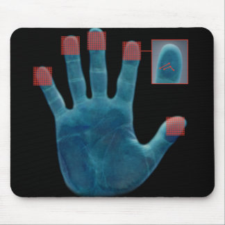 De Souris Tapis rat impressions digitales