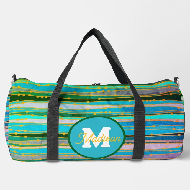 De Sport Beau sac en duffel monogrammé (Recto)