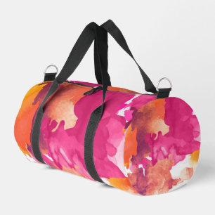 De Sport camouflage Sac à double rose