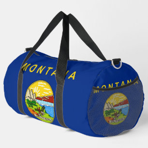 De Sport Imprimer Sac à coudre avec drapeau Montanai, USA