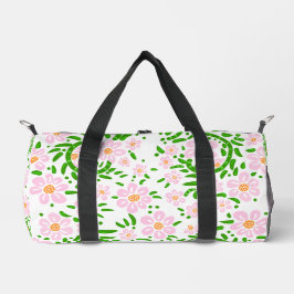 De Sport Pink and Green Petit sac duffé