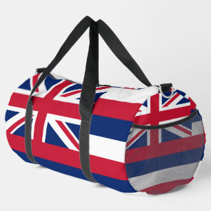 De Sport Print Cut Sac à coudre avec drapeau Hawaii, US