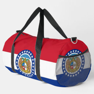 De Sport Print Cut Sac à coudre avec le drapeau du Missouri