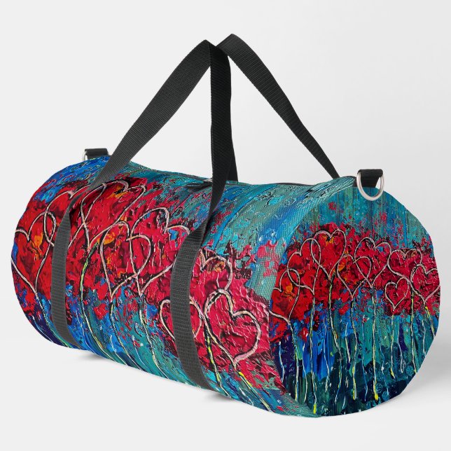 De Sport Sac à double coeur (Coin gauche)