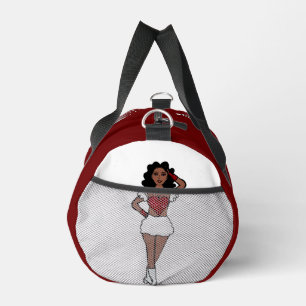 De Sport Sac à double danseur personnalisé Étincelle rouge