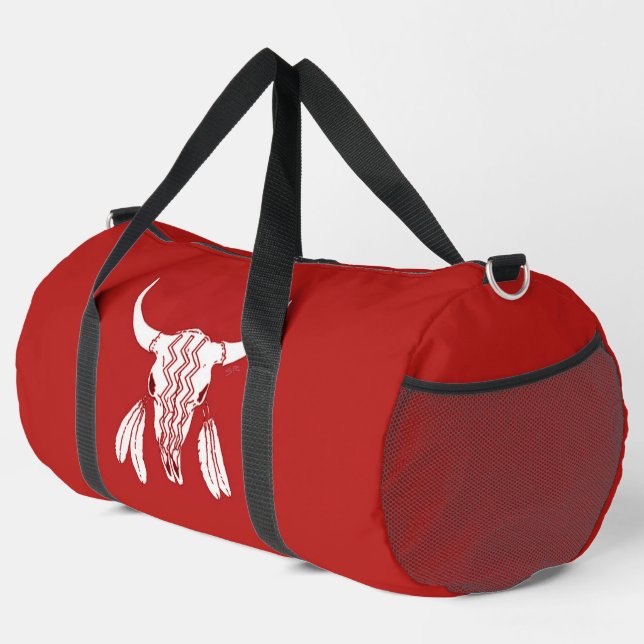 De Sport Sac à duffle Red Ghost Dance Buffalo (Coin droit)