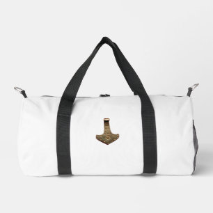 De Sport Sac blanc en marteau doré