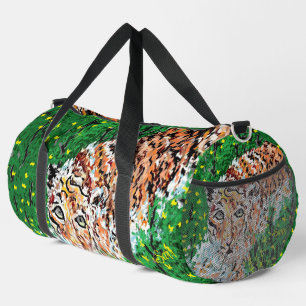 De Sport Sac Duffel : Tigre En Course