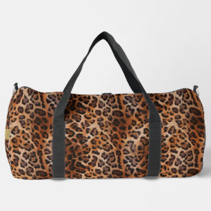 De Sport Sac fourre-tout léopard personnalisé