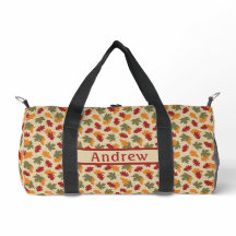 Sac Motif à feuillage d'automne