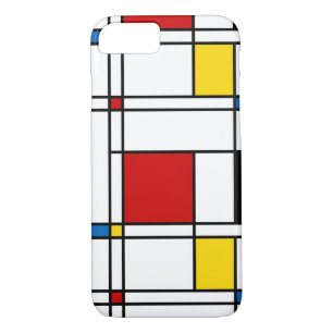 De Stijl Pattern iPhone 8/7 Hülle