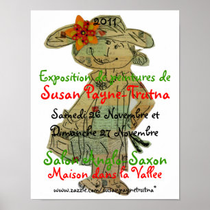 De Susan Payne-Trutna Exposition de Peintures Poster