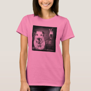 De T-shirt étrange Bubblegum de chien de