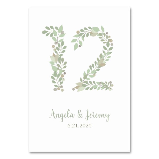 De Table Branches d'olivier numéro 12 (Par défaut)