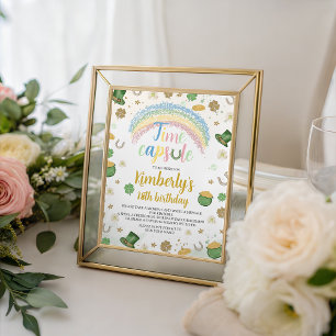 De Table Capsule Temporelle Lucky One Signe d'Anniversaire