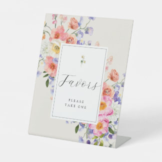 De Table Élégance Boho rose Fleur Faveur Signe