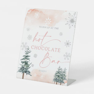De Table Hot Chocolate Bar brush hivernal signe merveilleux
