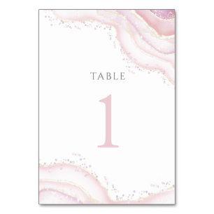 De Table marbre à éclaboussures d'aquarelle Tableau Numéro