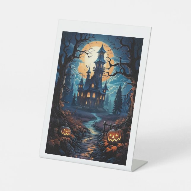 De Table SIGNE CENTRAL D'Halloween (Recto)