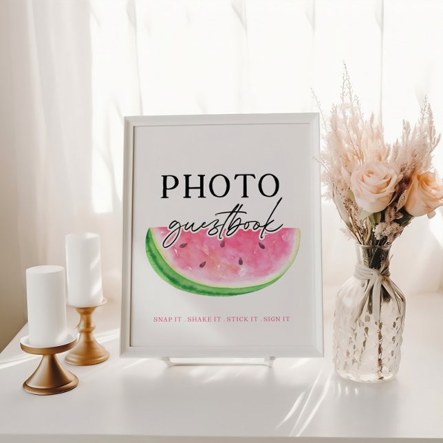 De Table SIGNE D'UN Melon Pastèque Livre D'Or (Créateur téléchargé)