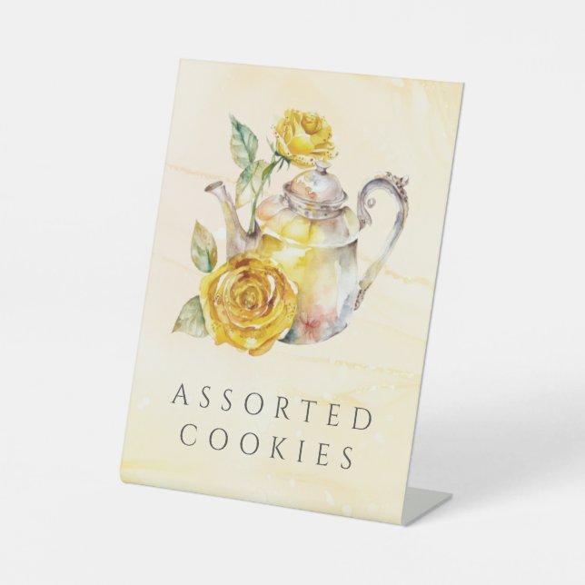 De Table signe fleur sauvage thé fête (Recto)