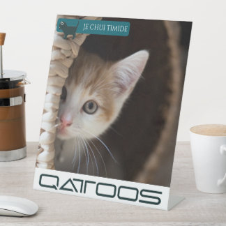 DE TABLE SIGNE PÉDESTAL QATTOOS