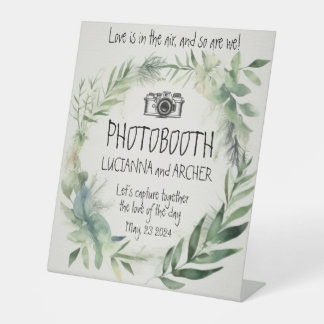 DE TABLE SIGNE PHOTOBOOTH