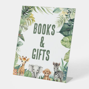 De Table Signe Wild One Baby shower Safari Livres & Cadeaux