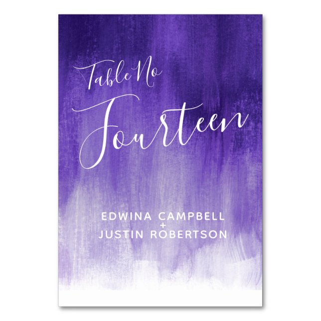 De Table Tableau ultraviolet violet art moderne numéro 14 (Par défaut)