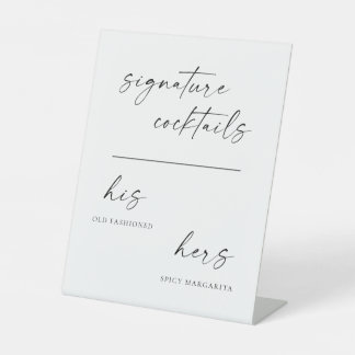 De Table TANYA | Signe signature simple pour les boissons p
