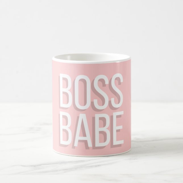 De tasse de PATRON de BÉBÉ de féministe rose assez (Centre)