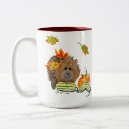 DE Tasse Herbst Igel