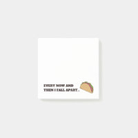 De temps à autre, amusant Taco Post-It Notes