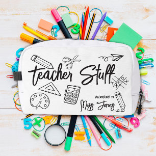 De Toilette Trousse personnalisée pour enseignants