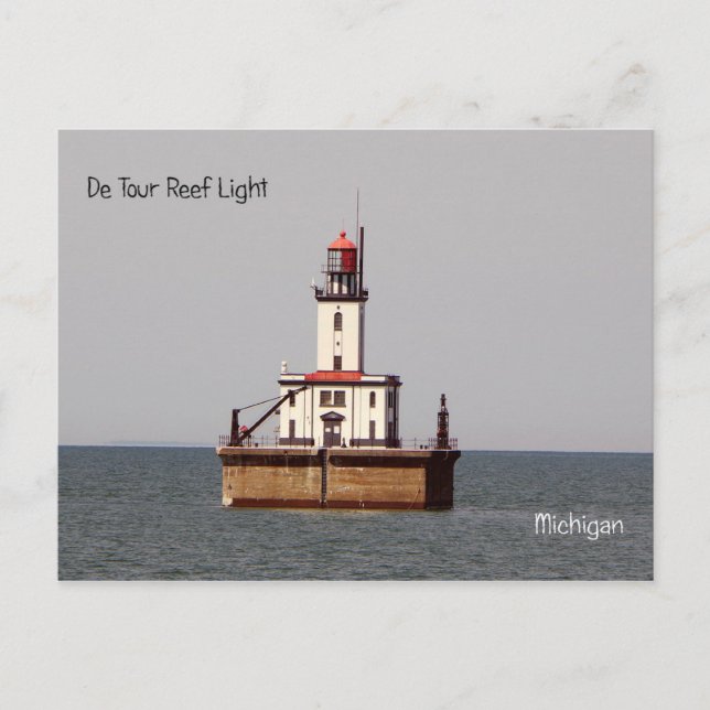 De Tour Reef Light Postkarte (Vorderseite)